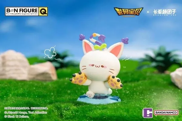 Budding Pop - Digimon Adventure - Tailmon - BN Figure Q - Digimon Adventure x Budding Pop (Bandai Namco Shanghai, Top Toy)