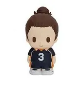 Haikyuu!! - Azumane Asahi - Anime Haikyuu!! Puppet Mascot!! A - Finger Puppet - Puppet Mascot!! (Ensky)