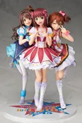 The Idolm@ster (TV Animation) - The Idolm@ster Cinderella Girls - The Idolm@ster Million Live! - Amami Haruka - Kasuga Mirai - Shimamura Uzuki - 1/8 - 10th Memorial Figure (Aniplex, Stronger)