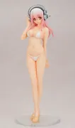 SoniComi (Super Sonico) - Sonico - 1/7 - White Resin, Swimsuit ver. (Ryu-NS)