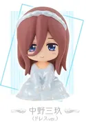 Eiga Gotoubun no Hanayome - Nakano Miku - Bandai Shokugan - Candy Toy - Rela Cot - Rela Cot Eiga Gotoubun no Hanayome - Dress ver. (Bandai)