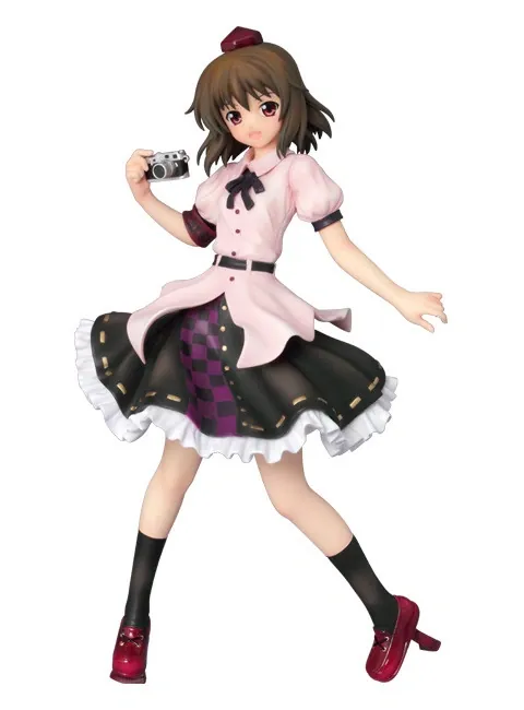 Touhou Project - Syameimaru Aya - 1/8 - Ver. 2, Purple Checkered Ver. (Griffon Enterprises)