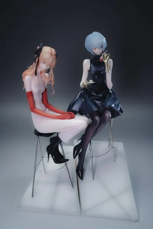 Shin Seiki Evangelion - Souryuu Asuka Langley - 1/8 - Tea Time (PQStudio)