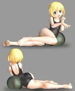 Strike Witches - Erica Hartmann (Grizzry Panda)