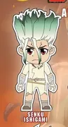 Dr. Stone - Ishigami Senkuu - Dr. Stone Kawaii Titans Mini Figure - Kawaii Titans (Titan Merchandise)