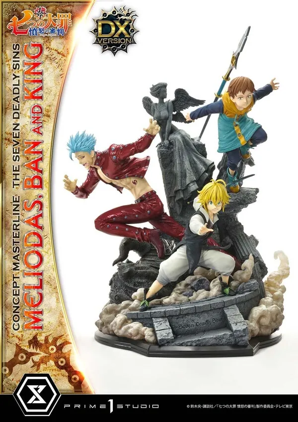 Nanatsu no Taizai: Fundo no Shinpan - Ban - King - Meliodas - Concept Masterline (CMNTZ-01DX) - 1/6 - DX Version (Prime 1 Studio)