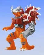 Digimon Savers - RizeGreymon - Jumbo Digimon Sofubi - Rizegreymon (Bandai)