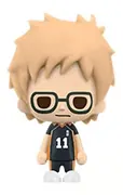 Haikyuu!! - Tsukishima Kei - 1point Figure - Haikyuu!! 1point Figure (vol. 3) (Banpresto)