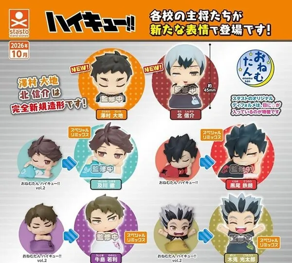 Haikyuu!! - Kita Shinsuke - Onemutan - Onemutan Haikyuu!! Super Remix Shushou Hen (Stand Stones)