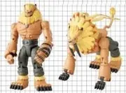 Digimon Adventure - Leomon - SaberLeomon - 5" Digivolving Figures (13361) - Digivolving (Bandai America Inc.)