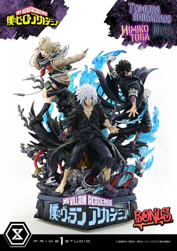 Boku no Hero Academia - Dabi - Shigaraki Tomura - Toga Himiko - Ultimate Premium Masterline (UPMMHA-02DXS) - 1/4 - DX Bonus Version (Prime 1 Studio)