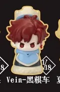 Link Click - Vein - Finger Puppet - Link Click Guo Ji Xiang Qi Series Blind Box - Black Rook (All For Play)