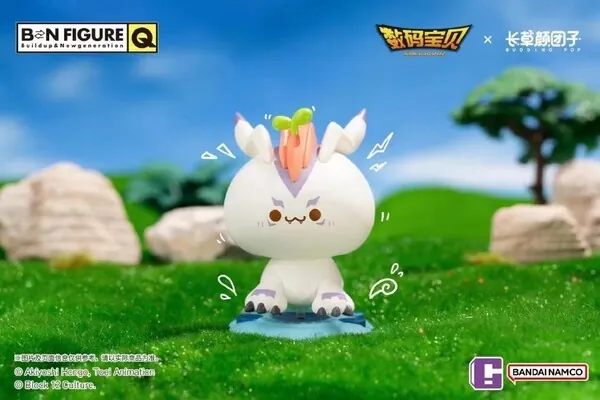 Budding Pop - Digimon Adventure - Gomamon - BN Figure Q - Digimon Adventure x Budding Pop (Bandai Namco Shanghai, Top Toy)