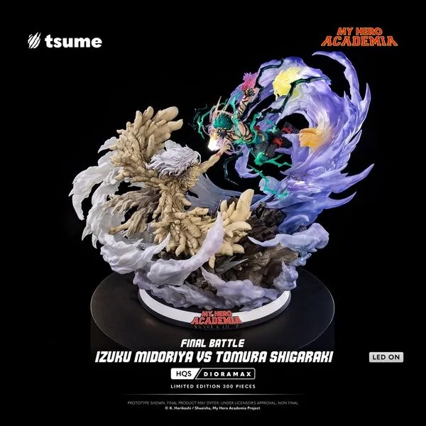 Boku no Hero Academia - Midoriya Izuku - Shigaraki Tomura - HQS Dioramax - 1/6 - Final Battle (Tsume)