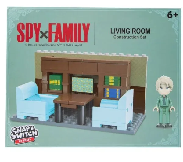 Spy × Family - Loid Forger - Block - Snap & Switch - Living Room (Well Played Toys)