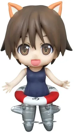 Strike Witches: Hakugin no Tsubasa - Miyafuji Yoshika - Nendoroid (#116) - Swimsuit Ver. (Cyberfront, Good Smile Company)
