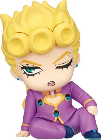 Jojo no Kimyou na Bouken - Ougon no Kaze - Giorno Giovanna - Katazun Fig. - Katazun Fig. Jojo no Kimyou na Bouken Ougon no Kaze Vol. 1 (Takara Tomy A.R.T.S)