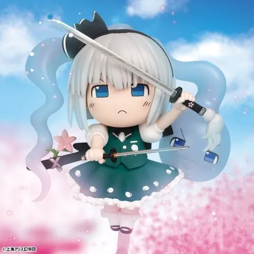 Touhou Project - Konpaku Youmu - Konami Prize Collection - Yukkuri Fuu Deformed Figure (Konami Arcade Games)
