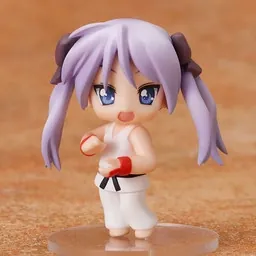 Lucky☆Star - Street Fighter IV - Hiiragi Kagami - Ryu - Nendoroid Petit - Nendoroid Puchi Lucky☆Star x Street Fighter Set (Good Smile Company)