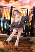 Blue Archive - Shimoe Koharu - 1/7 - Koharu to Yuuyake (Xibi Neko Cafe)