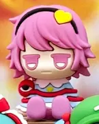Touhou Project - Komeiji Satori - Choco Rubber! - Jitot - Rubber Figure - Touhou Project Jitot Choco Rubber! Rubber Figure Vol. 3 (Can Do, Daiso, Friend, Seria)