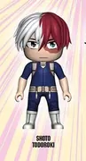 Boku no Hero Academia - Todoroki Shoto - Kawaii Titans - My Hero Academia Kawaii Titans Mini Figure (Titan Merchandise)