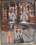 Hokuto no Ken - Kenshirou - Raoh - Zeed Dan - Hokuto no Ken Revolution - Revoltech - 1/10 - Revoken SP Maruhan Original Color Edition "Black & Platinum" (Kaiyodo)