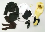 Mahou Shoujo Lyrical Nanoha StrikerS - Fate T. Harlaown - Doll Clothes - Dollfie Dream Character Clothing - Fate T. Harlaown Teaching Corps Uniform (Volks)