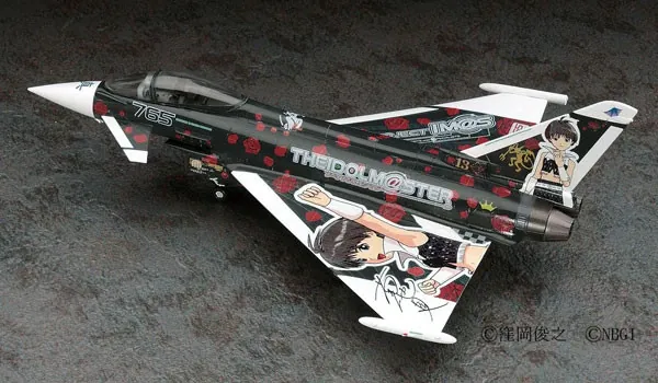 The Idolm@ster - Kikuchi Makoto - 1/72 - Eurofighter Typhoon (Hasegawa)