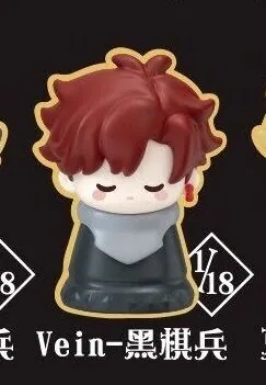 Link Click - Vein - Finger Puppet - Link Click Guo Ji Xiang Qi Series Blind Box - Black Pawn (All For Play)