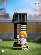 Kimetsu no Yaiba - Agatsuma Zenitsu - Block - Kimetsu no Yaiba Unwavering Resolve Arc Building Block Figures - A Moment of Infatuation (Pop Mart)