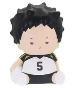 Haikyuu!! - Akaashi Keiji - Chubby Chubby - Chubby Chubby Haikyuu!! Aoba Johsai/Fukurodani Gakuen Sofubi Figure (Takara Tomy A.R.T.S)