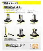Arknights: Endfield - Automated Industry Complex - Facility Collection - Heavy Industry Protocol Set A 6 Pack BOX - 1/64 (Planet Ring Industry)