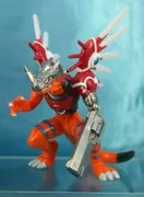 Digimon Savers - RizeGreymon - Digimon Savers Ultimate Evolution Encyclopedia (Bandai)