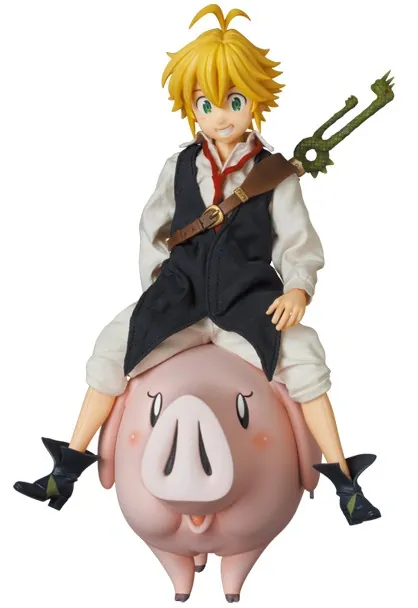 Nanatsu no Taizai - Hawk - Meliodas - Real Action Heroes (No.712) - 1/6 - DX Ver. (Medicom Toy)