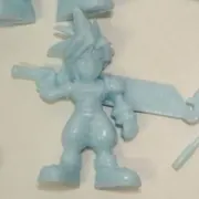 Final Fantasy VII - Cloud Strife - Candy Toy - Eraser Figure - Final Fantasy VII Keshigomu (Bandai)