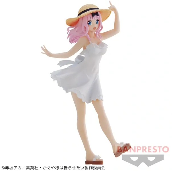 Kaguya-sama wa Kokurasetai: Ultra Romantic - Fujiwara Chika - Kyunties - Seaside Ver. (Bandai Spirits)