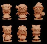 Touhou Project - Izayoi Sakuya - Danmaku Eraser Vol. 1 Perfect Cherry Blossom Ver. - Eraser Figure (Mandarake)