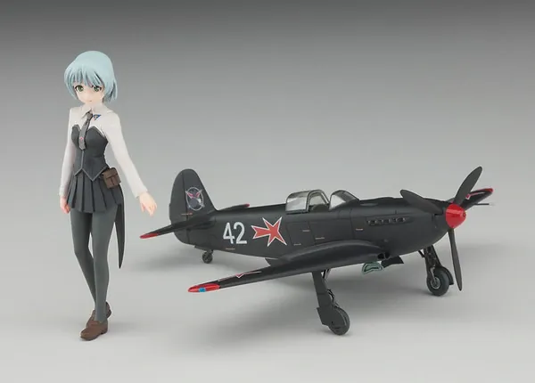Gekijouban Strike Witches - Strike Witches - Strike Witches 2 - Strike Witches: Operation Victory Arrow - Sanya V Litvyak - Sanya V.Litvyak w/Yakovlev Yak-3 - 1/72 (Hasegawa)