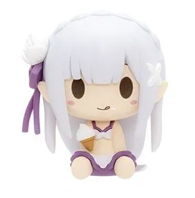 Re:Zero kara Hajimeru Isekai Seikatsu - Emilia - Chokonokko - Ichiban Kuji - Ichiban Kuji Re:Zero kara Hajimeru Isekai Seikatsu -Anata, Seirei no Shukufuku ga Arimasu you ni- (G Prize) (Bandai Spirits)