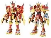 Digimon Frontier - Aldamon - KaiserGreymon - 5" Digivolving Figures (Bandai, Bandai America Inc.)
