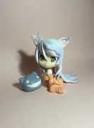Bakemonogatari - Black Hanekawa (Tsukuruo)