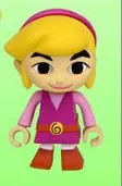 Zelda no Densetsu: 4tsu no Tsurugi - Link - Nintendo Box Figure Collection Vol.4 Zelda no Densetsu: 4tsu no Tsurugi-hen - Purple Warai-gao (Yujin)