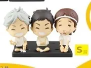 Haikyuu!! Second Season - Azumane Asahi - Gacha Kuji - Gacha Kuji Haikyuu!! ~Karasuno Members Say Cheese Hen! - Third Year Figure Set (Takara Tomy A.R.T.S)