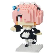 Re:Zero kara Hajimeru Isekai Seikatsu - Ram - Block - Charanano - Nanoblock - CN-18 (Chara-Ani, Kawada)
