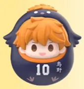 Haikyuu!! - Hinata Shouyou - Haikyuu!! Garbage Dump Showdown Animal Daruma (Goods.Fun, GuGuGuGu)