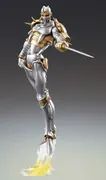 Jojo no Kimyou na Bouken - Stardust Crusaders - Silver Chariot - Super Figure Revolution - Super Figure Revolution Jojo no Kimyou na Bouken Part III (Vol.2) - 2P color ver. (Medicos Entertainment)