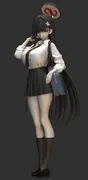 Blue Archive - Tsukatsuki Rio - 1/7 - Gakusei-fuku (Eyedea)