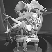 Touhou Project - Izayoi Sakuya (Yin Shuijing de Fengyin)