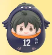 Haikyuu!! - Yamaguchi Tadashi - Haikyuu!! Garbage Dump Showdown Animal Daruma (Goods.Fun, GuGuGuGu)